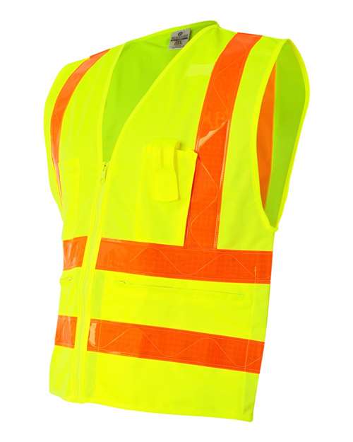 Unisex Prismatic Hydrowick-Lite Multi Zipper Vest – Side