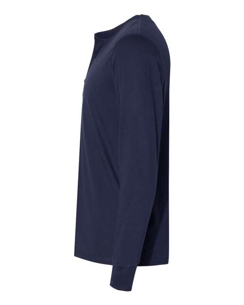 Men's Jersey Henley – Detail