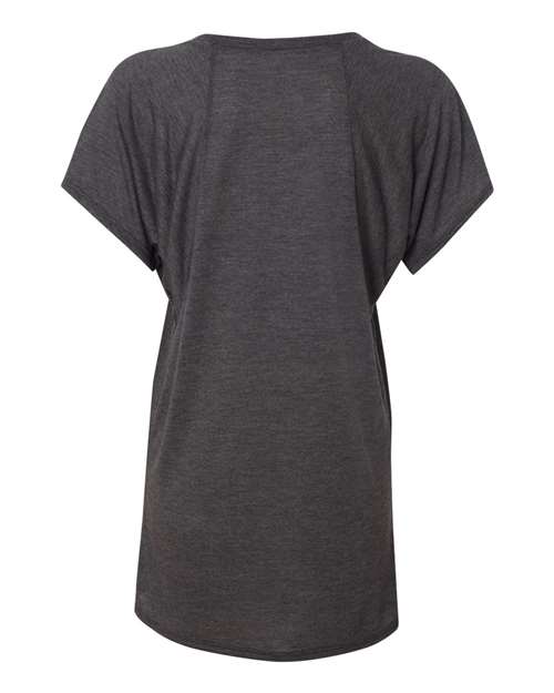 Women’s Flowy Raglan Tee – Back