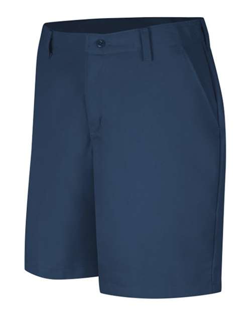Women's Plain Front 8" Shorts