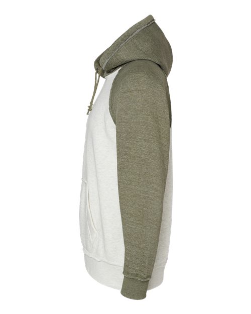 Men's Vintage Heather Hooded Sweatshirt – Detail