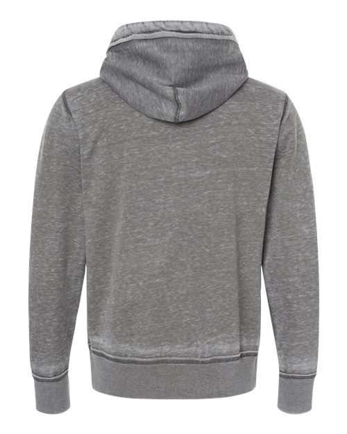 Men's Vintage Zen Fleece Full-Zip Hooded Sweatshirt – Back