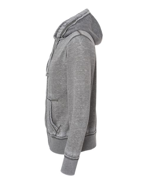 Men's Vintage Zen Fleece Full-Zip Hooded Sweatshirt – Detail