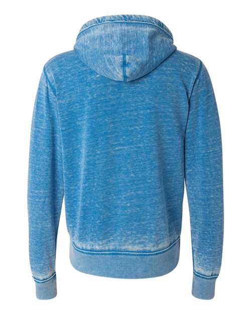 Men's Vintage Zen Fleece Full-Zip Hooded Sweatshirt – Back