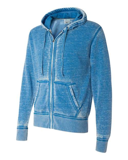 Men's Vintage Zen Fleece Full-Zip Hooded Sweatshirt – Side