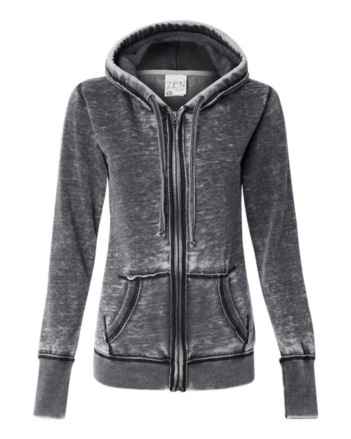 Women's Zen Fleece Full-Zip Hooded Sweatshirt – Front
