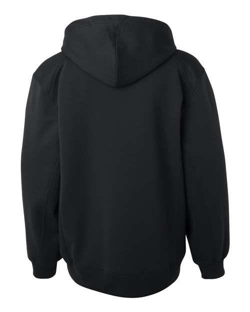 Youth Performance Fleece Hooded Sweatshirt – Back