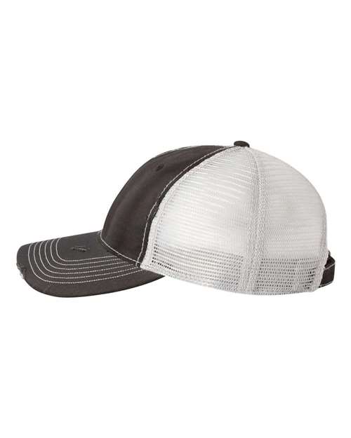 Bounty Dirty-Washed Mesh-Back Cap – Detail