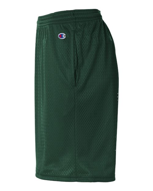 Unisex 9" Mesh Shorts with Pockets – Detail