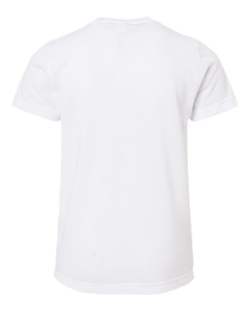 Youth Polyester Sublimation Tee – Back