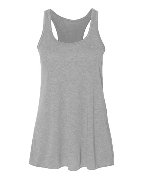 Women's Flowy Racerback Tank – Front