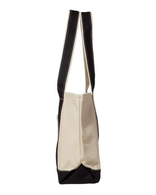 Windward Large Cotton Canvas Classic Resort Tote – Detail