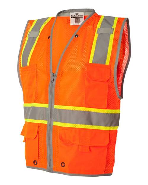 Unisex Premium Brilliant Series® Heavy-Duty Class 2 Vest – Side