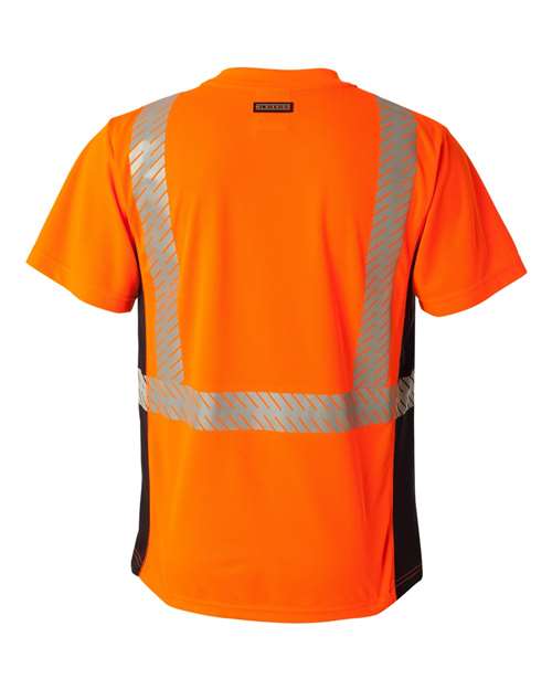 Unisex Premium Black Series® Breathable Tape Class 2 T-Shirt – Back