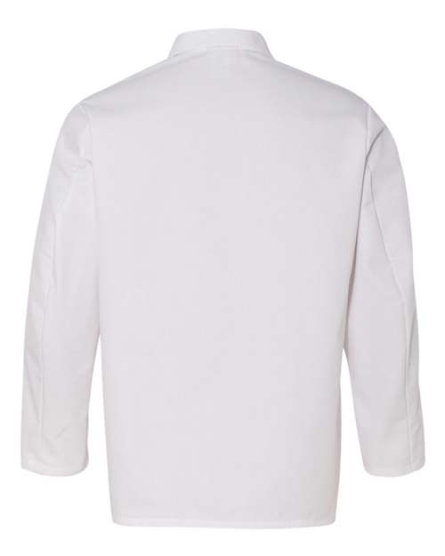 Gripper Front Short Butcher Coat – Back
