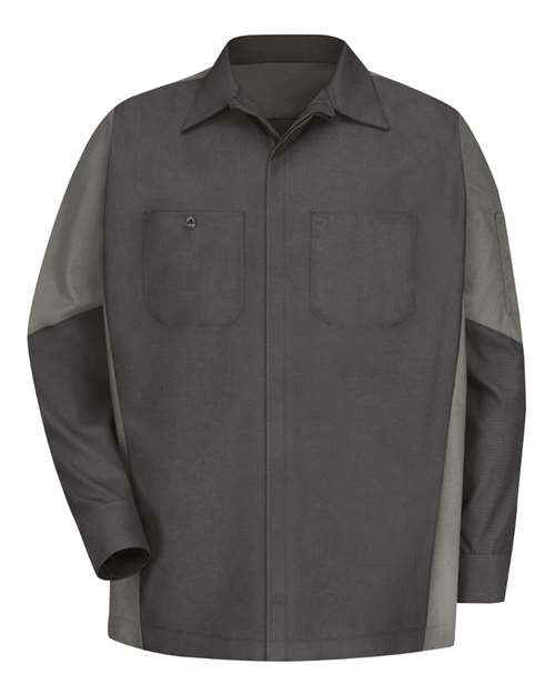 Men's Long Sleeve Automotive Crew Shirt
