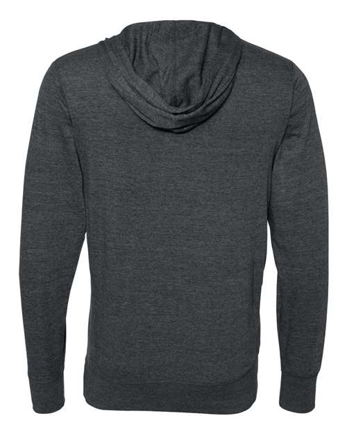 Unisex Jersey Sport Lace Hooded Pullover – Back