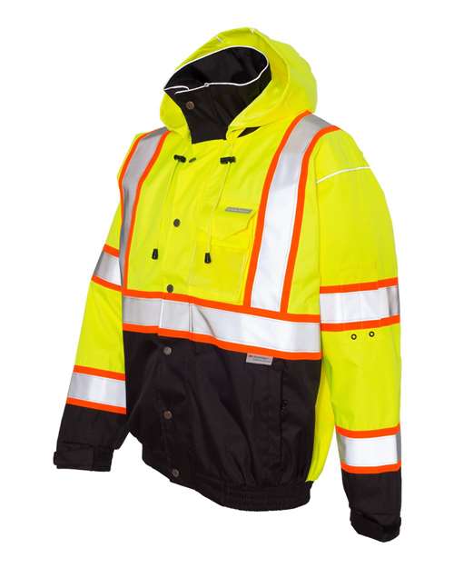 Unisex Premium Brilliant Series® Bomber Jacket – Side