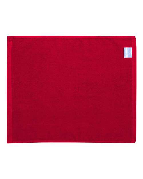 Velour Hemmed Towel – Back