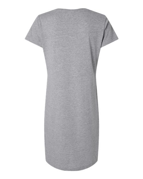 Women's Fine Jersey V-Neck Coverup – Back