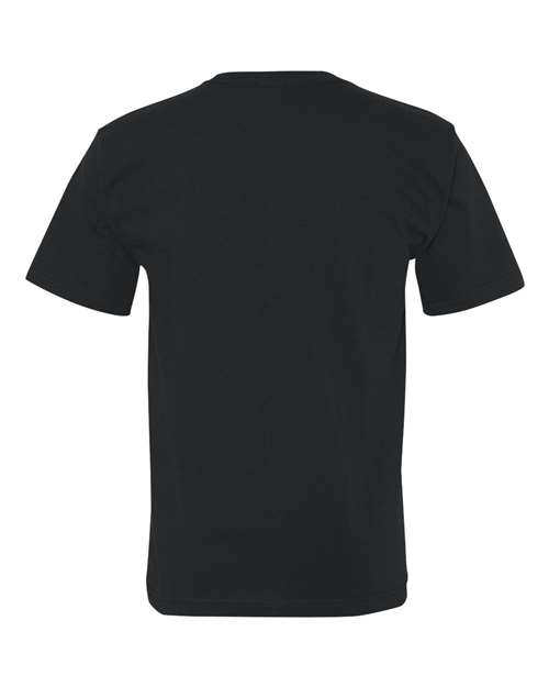 Unisex USA-Made Midweight Pocket T-Shirt – Back