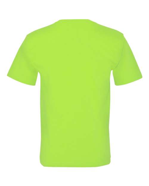 Unisex USA-Made Midweight Pocket T-Shirt – Back