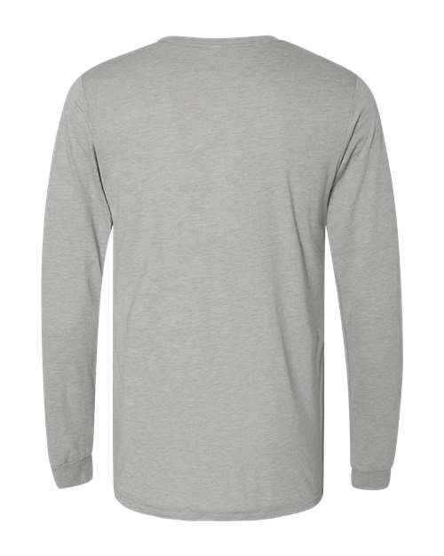 Unisex Triblend Long Sleeve Tee – Back
