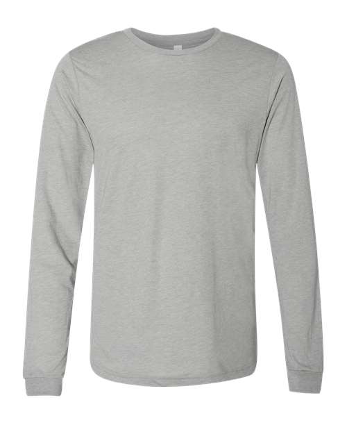 Unisex Triblend Long Sleeve Tee – Front