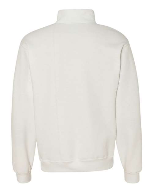 Unisex Nublend® Cadet Collar Quarter-Zip Sweatshirt – Back