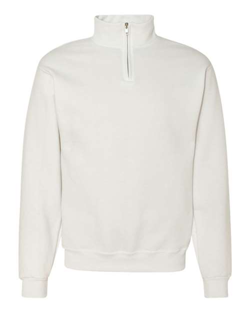Unisex Nublend® Cadet Collar Quarter-Zip Sweatshirt – Front