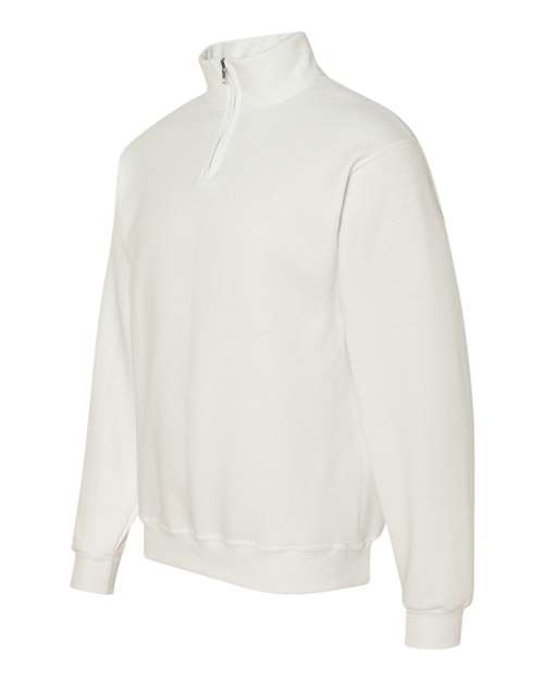 Unisex Nublend® Cadet Collar Quarter-Zip Sweatshirt – Side