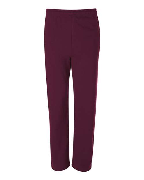 Unisex NuBlend® Open-Bottom Sweatpants with Pockets