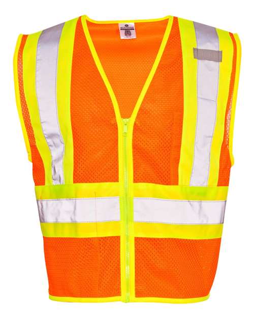 Unisex Ultra-Cool™ Contrasting Mesh Vest – Front