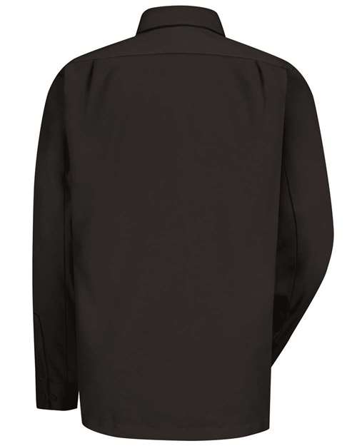 Men's Long Sleeve Work Shirt – Back