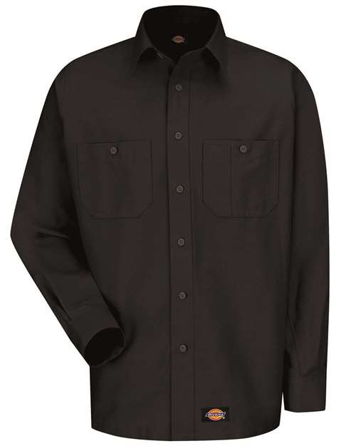Men's Long Sleeve Work Shirt – Front