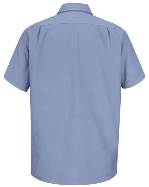 Men's Short Sleeve Work Shirt – Back