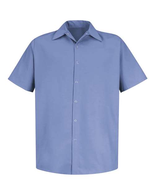 Men's Specialized Short Sleeve Pocketless Work Shirt