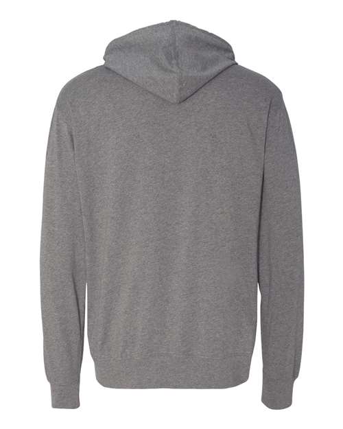 Unisex Lightweight Hooded Pullover T-Shirt – Back