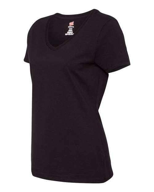 Women's Perfect-T V-Neck T-Shirt – Side