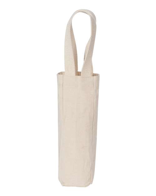 Single Bottle Wine Tote – Back
