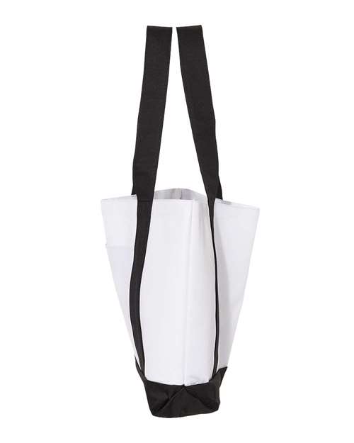Bay View Giant Zippered Tote – Detail