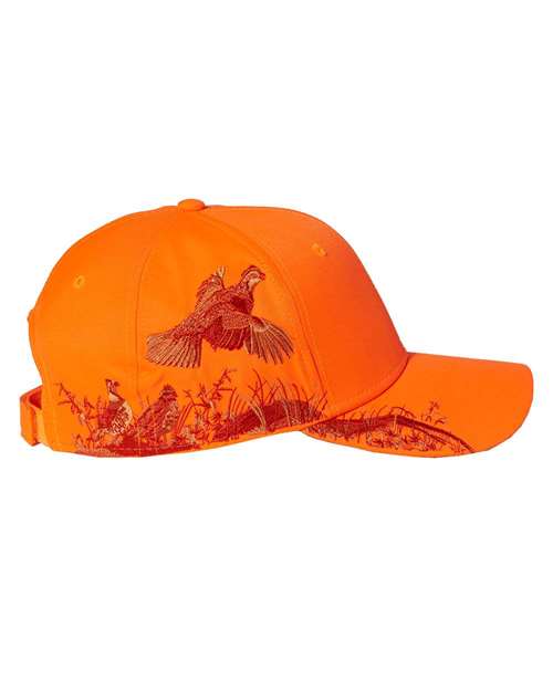 Quail Cap – Detail