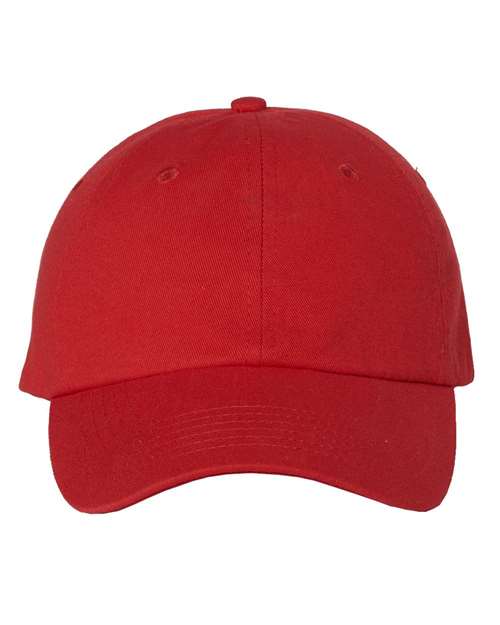 Bio-Washed Chino Twill Cap – Front