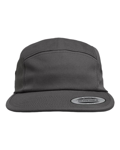 Classic Jockey Flat Bill Cap – Front