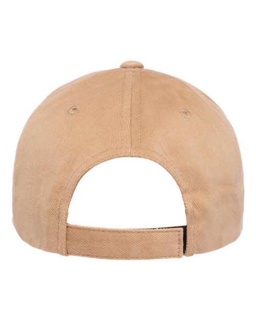 Structured Brushed Twill Cap – Back