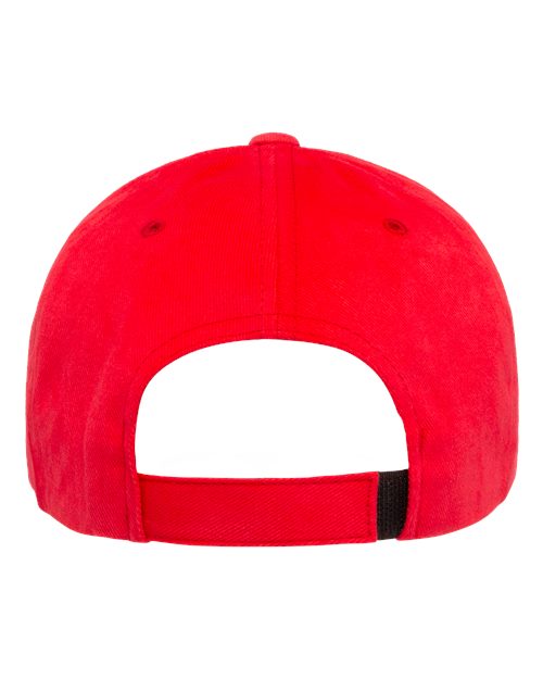 Structured Brushed Twill Cap – Back