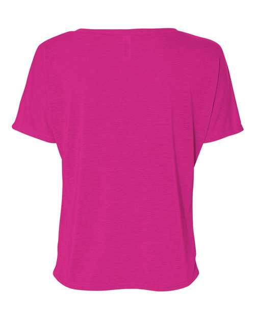 Women’s Slouchy V-Neck Tee – Back