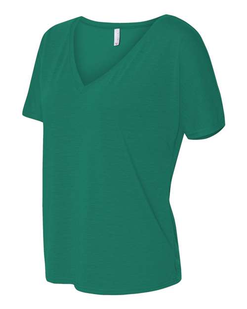 Women’s Slouchy V-Neck Tee – Side