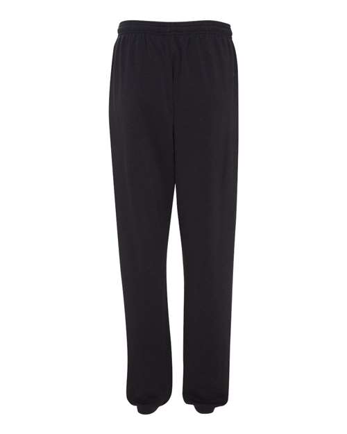 Unisex Sponge Fleece Long Scrunch Pants – Back