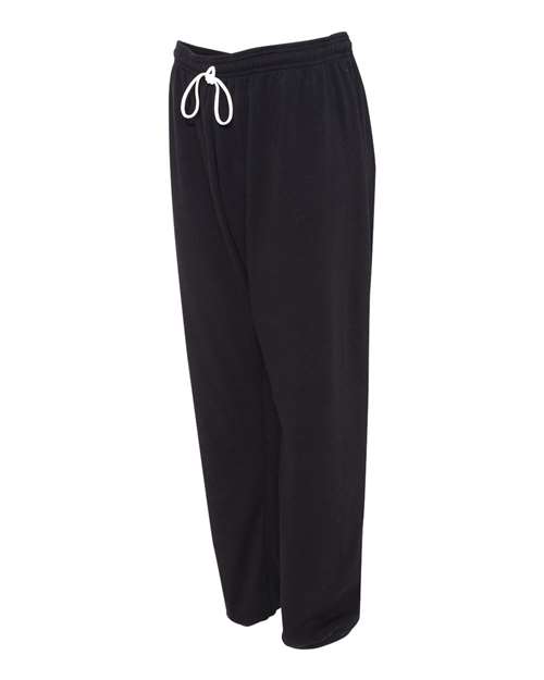 Unisex Sponge Fleece Long Scrunch Pants – Side